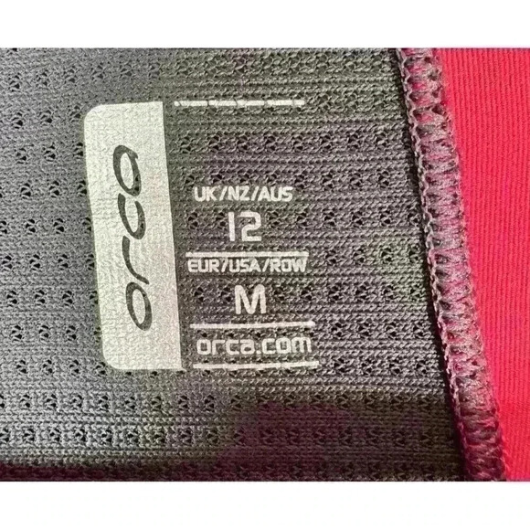 Orca Run Core Long Sleeve Triathlon Base Layer Shirt Womens Pink - Picture 3 of 4